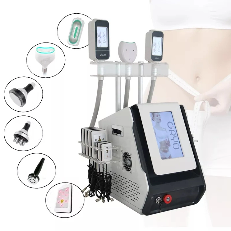 Konmison Cryo Slim 360 Cryolipolysis Slimming Equipment Criolipolisis Cool Fat Freezing Cryotherapy 40K Cavitation Body Weight Loss Lipo Laser Machine