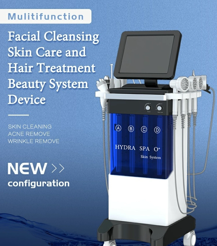 CE Multi Function Facial Skin Care Water Peel Hydra Dermabrasion Beauty Machine for SPA Use