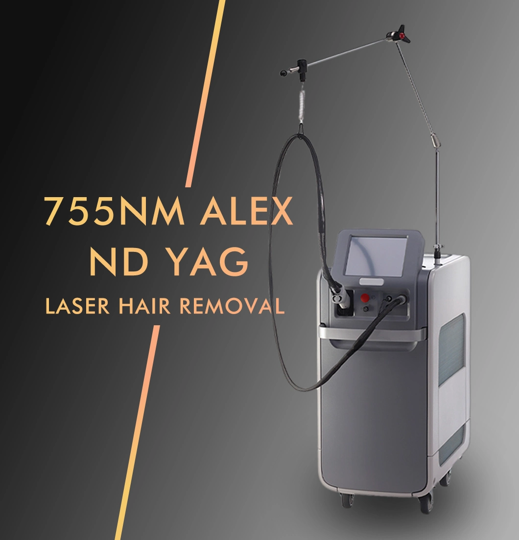 2022 Alexander 755nm 1064nm Hair Removal Can Gentle Dela PRO Max Laser Hair Removal Alexandrite Laser Long Pulse ND YAG Laser for Hair Removal