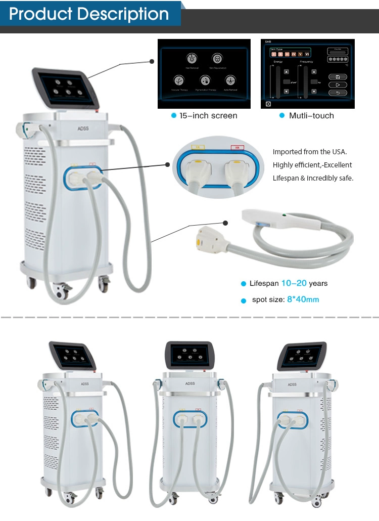 Super Hair Removal Machine Multifunctional Laser Elight Machine