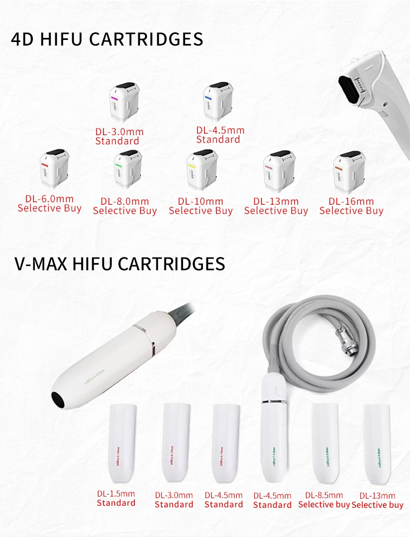 2022 Best Selling 4D Hifu Vaginal Tighten Vmax Medical Beauty Equipment