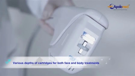 Máquina de belleza para adelgazar el cuerpo y el estiramiento facial Hifu de 4 MHz