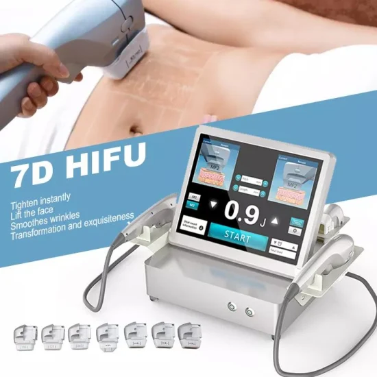 3D/4D Hifu Focused Ultrasound Face Lift/Vaginal Tightening/Liposonixed Body Slimming Beauty Machine