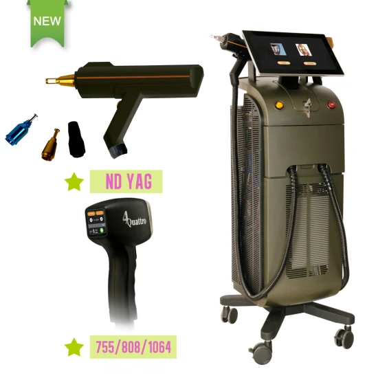 Promoción IPL ND YAG Laser Titanium XL Ice Laser / Laser 808 Diode Laser Hair Removal Machine / 755 808 1064 Depilación 808nm Diode Ice Platinum Depilación láser